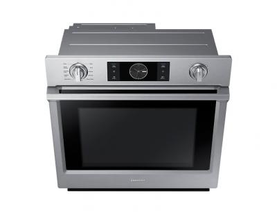 30" Samsung 5.1 Cu. Ft. Convection Single Oven With Steam Bake - NV51K7770SS