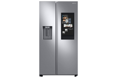 36" Samsung 21.5 Cu. Ft. side by Side Door Family Hub Refrigerator - RS22T5561SR