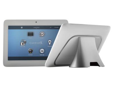 Control4 T3 Series 7 Inch Tabletop Touch Screen In Gloss White - C4-TT7-WH