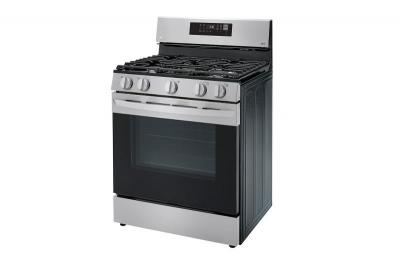 30" LG 5.8 Cu. Ft. Smart Wi-Fi Enabled Fan Convection Gas Range With Air Fry And EasyClean - LRGL5823S