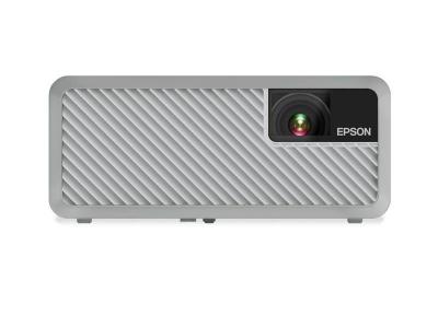 Epson EF-100 Mini Laser Streaming Projector with Android TV in White - V11H914220