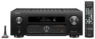 Denon 11.2 Channel 8K AV Receiver with 3D Audio, HEOS Built-in and Voice Control - AVRX6700HBKE3