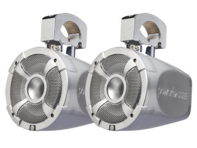 PowerBass 2-Way 6.5 Inch Long-Range Marine Grade Speaker Pods With RGB Illumination - XLPOD6LR