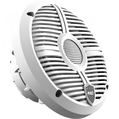 Wet Sound Recon Series High Output Component Style 6.5 Inch Marine Coaxial Speakers With White Grille - RECON6 XWW