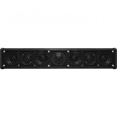 Wet Sound 6 Speaker All-In-One Amplified Bluetooth Soundbar With Remote In Black - STEALTH6 UHDB