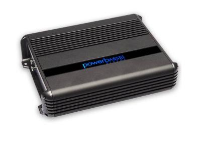 PowerBass  2 Channel Compact Amplifier with 800 Watt High Efficiency Full-Range - XMA2405IR