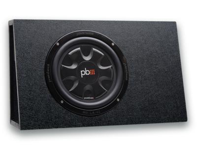 PowerBass 10 Inch Thin Loaded Subwoofer Enclosure - PSWB101T