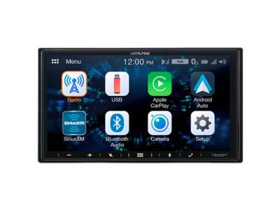 7" Alpine Shallow-Chassis Multimedia Receiver with PowerStack - iLX-W650