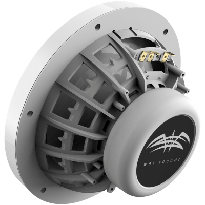 Wet Sound High Output Component Style 8 Inch Marine Coaxial Speakers - RECON8 XWW RGB