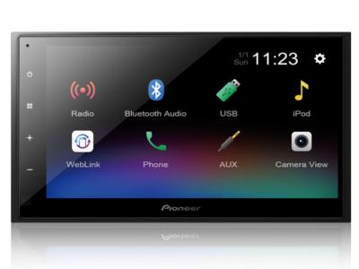 Pioneer 6.8" Capacitive Touchscreen Digital Media Receiver - DMH-340EX