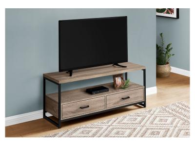 Monarch 48 Inch TV Stand In a Dark Taupe Wood Look Finish - I 2872