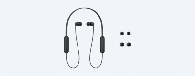 Sony Wireless In-Ear Headphones In Black - WIC100/B