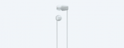 Sony Wireless In-Ear Headphones In White - WIC100/W