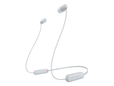 Sony Wireless In-Ear Headphones In White - WIC100/W