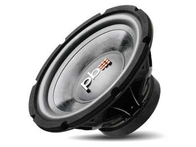 PowerBass 10 Inch Single 4-Ohm Subwoofer - PS-10