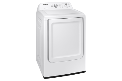 27" Samsung 7.2 Cu. Ft. Dryer With Sensor Dry In White - DVE45T3200W