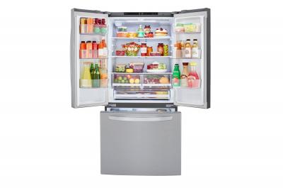 33" LG Smudge Resistant French Door Refrigerator - LRFCS2503S