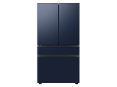36" Samsung 22.9 Cu. Ft. Bespoke 4-Door French Door Counter Depth Refrigerator - F-RF23BB82QNQN
