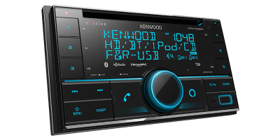 Kenwood Dual Din Sized CD Receiver with Bluetooth & HD Radio - DPX795BH