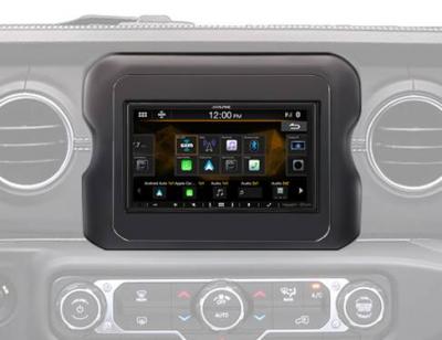 Alpine 7 Inch Multimedia Receiver with 2-DIN Touchscreen Display  - I407-WRA-JL
