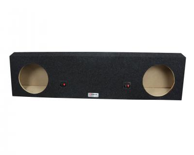Atrend Dual 10 Inch Sealed Carpeted Subwoofer Enclosure - A606-10CP