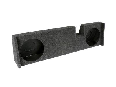 Atrend Dual 10 Inch Sealed Carpeted Subwoofer Enclosure - A342-10CP