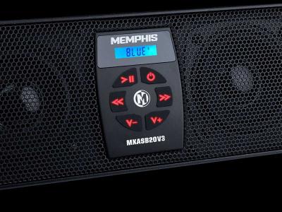 Memphis 20 Inch Powersports Soundbar with FM - MXASB20V3