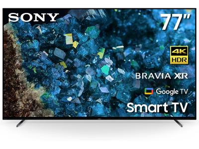 77" Sony XR77A80L BRAVIA XR OLED 4K Ultra HD Smart Google TV