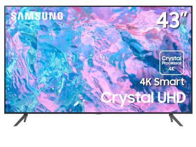 43" Samsung UN43CU7000FXZC Crystal UHD 4K Smart TV