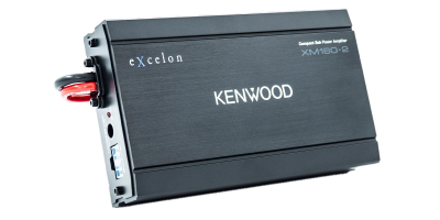 Kenwood 2 Channel Excelon Power Amplifier For 2014 Plus Harley-Davidson Motorcycles - XM160-2