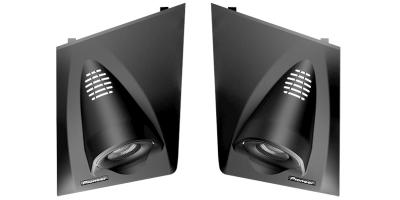 Pioneer 1-1/8" Direct Fit Audiophile-Grade Balanced Dome Tweeter for RAV4 (Pair) - TS-H150-RA