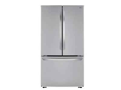 36" LG 23 cu.ft. Counter Depth French Door Refrigerator - LFCC22426S