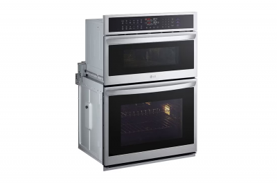 30" LG 6.4 Cu. Ft. Built-in Combi Wall Oven with True Convection - WCEP6427F