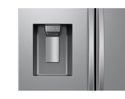 36" Samsung 30.5 Cu. Ft. French 3 Door Refrigerator with External Ice and Water Dispenser - RF32CG5400SRAA