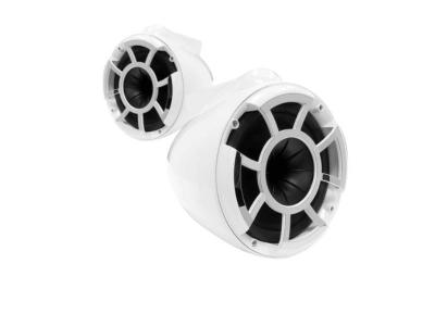  Wet Sound Revolution Series 8 Inch White Tower Speaker With X Mount Kit - REV8WX