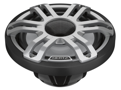 6.5" Hertz 4 Ohm Marine Coaxial Speaker with RGB LED Lighting - HMX 6.5 S-LD-G