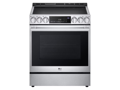 30" LG STUDIO 6.3 Cu. Ft. InstaView Induction Slide-in Range with Air Fry and Air Sous Vide  - LSIS6338F