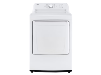 27" LG 7.3 Cu. Ft. Electric Dryer with Ultra Large Capacity and Sensor Dry - DLE6100W