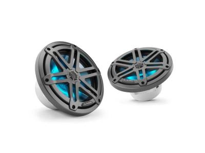 JL AUDIO 7.7 Inch Marine Coaxial Speakers with Gunmetal Sport Grilles - M3-770X-S-Gm-i