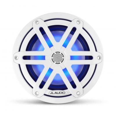 JL AUDIO 6.5 Inch Marine Coaxial Speakers Gloss White Sport Grilles - M3-650X-S-Gw-i