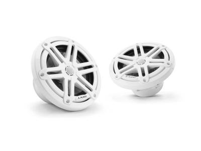 JL AUDIO 6.5 Inch Marine Coaxial Speakers Gloss White Sport Grilles - M3-650X-S-Gw