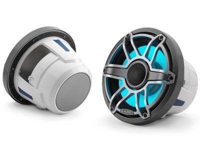 8.8" JL Audio Marine Coaxial Speakers with Transflective LED Lighting - M6-880X-S-GmTi-i
