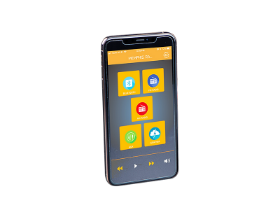 Memphis 28 Inch App Controlled Overhead Soundbar with Bluetooth and RGB LED - MXA46SB28