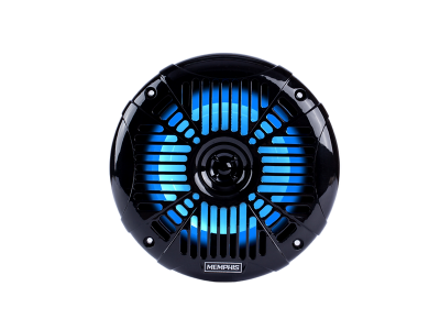 Memphis 6.5 Inch Coaxial Powersports Speaker with LED in Black  - MXA602SLB