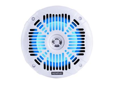 Memphis 6.5 Inch Coxial Powersports Speakers with LED in White - MXA602SLW