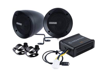 Memphis 2 Black Bullet Style Powersports Speaker Kit - MXABMB2