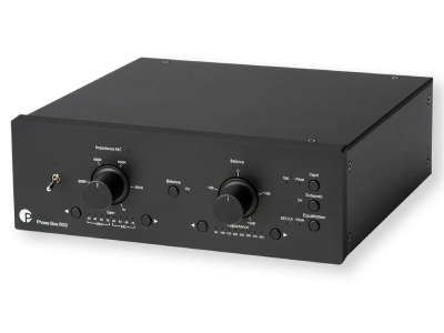 Project Audio Phono Box RS2 with Reference-Class Phono Pre-Amplifier in Black - PJ97826473