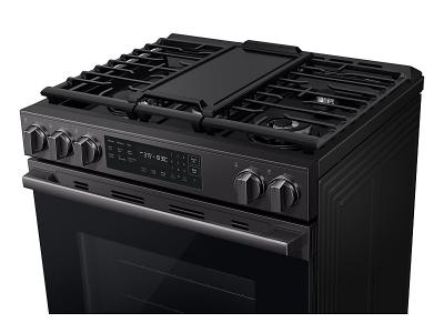 30" Samsung 6.0 Cu. Ft. Gas Slide-In True Convection Range - NSG80H60SEAA