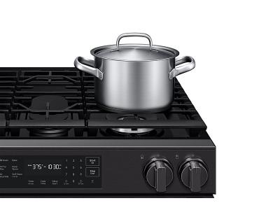 30" Samsung 6.0 Cu. Ft. Gas Slide-In True Convection Range - NSG80H60SEAA