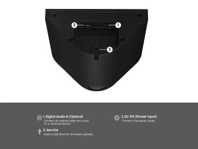Samsung Music Studio 5 Wireless Music Streaming Wireless Dolby Atmos Speaker - HW-LS50H/ZC